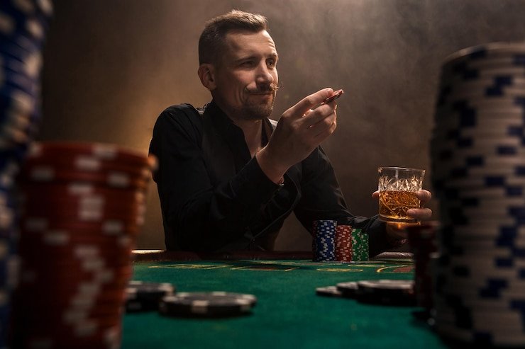 Live dealer at Spadegaming blackjack table